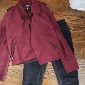 KUT from Kloth maroon Jacket SZ Small